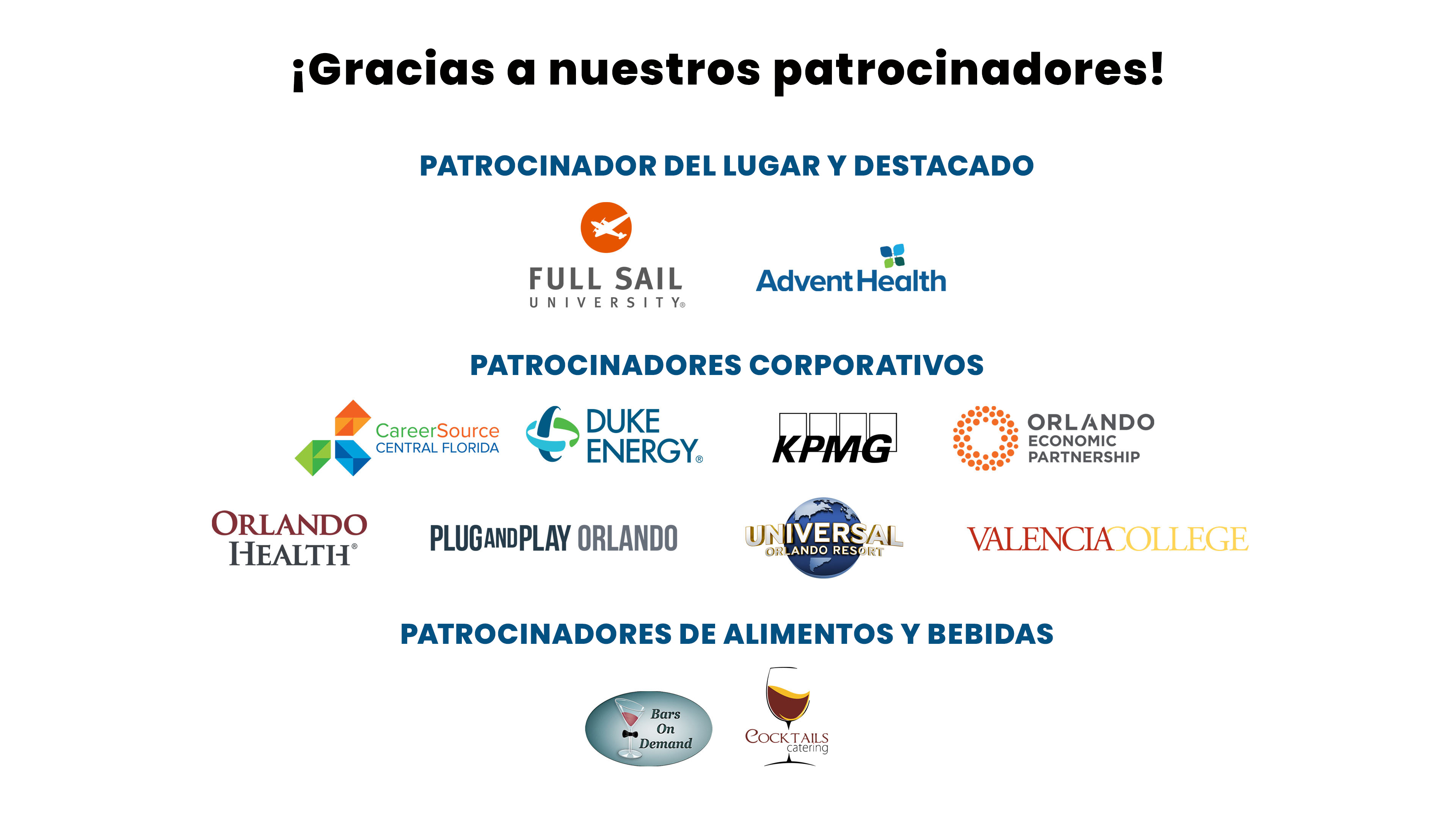 diapositiva de patrocinador