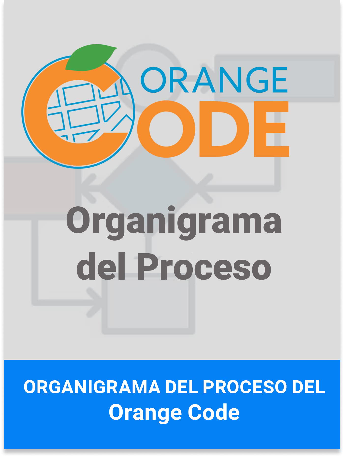 Organigrama del Proceso del Orange Code - PRÓXIMAMENTE