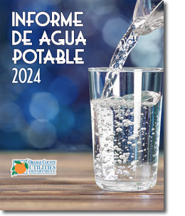 Foto de la portada del informe de agua potable